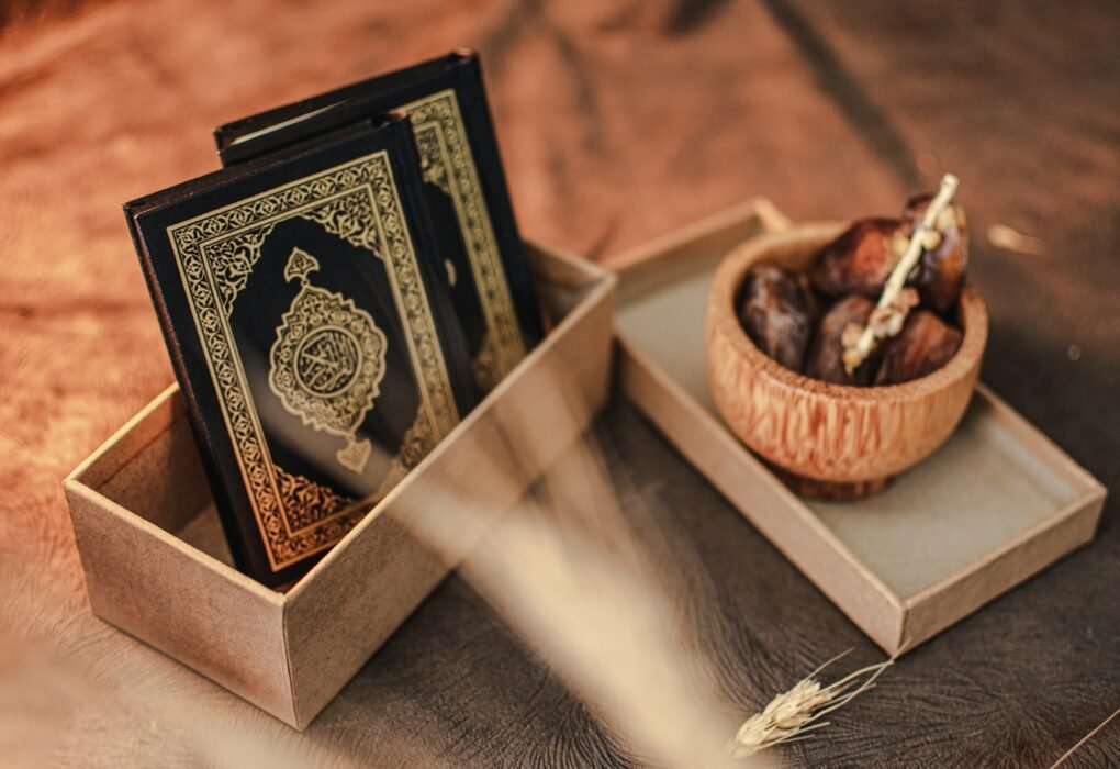 a box of nuts sitting on top of a table